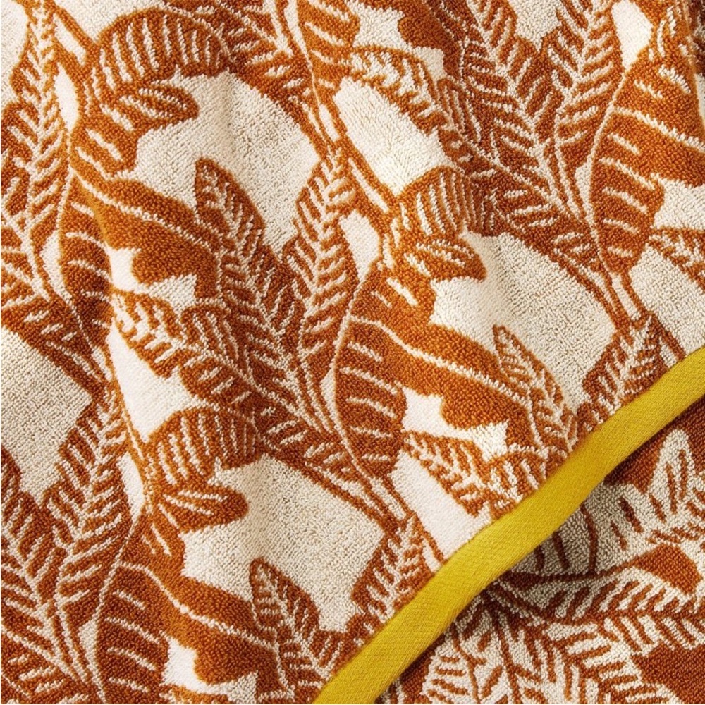 JUNGALOW X OPALHOUSE NWT 2pc paradise bath & hand towel set -rust - Picture 3 of 8